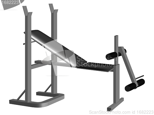Image of weight lifting equipment