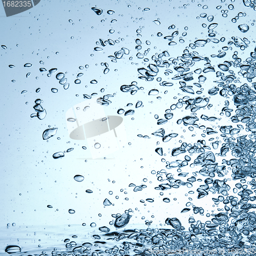 Image of bubbles in water