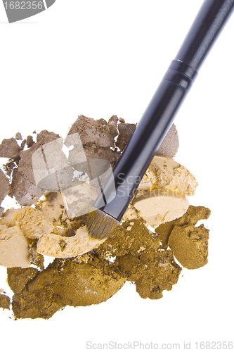 Image of crushed eyeshadows