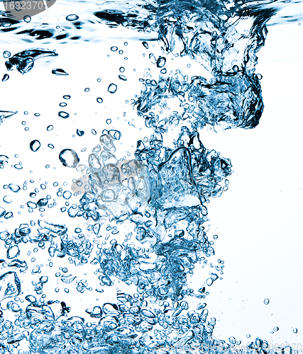 Image of bubbles in water