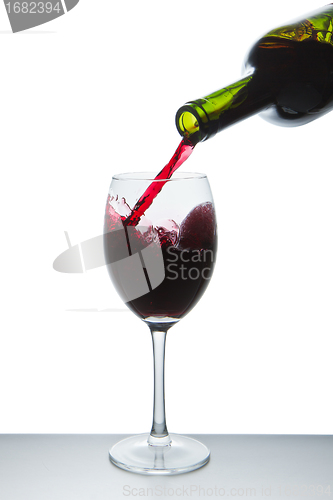 Image of red wine glass