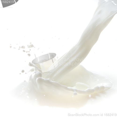 Image of milk splash