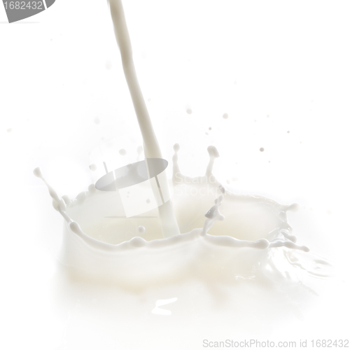 Image of milk splash