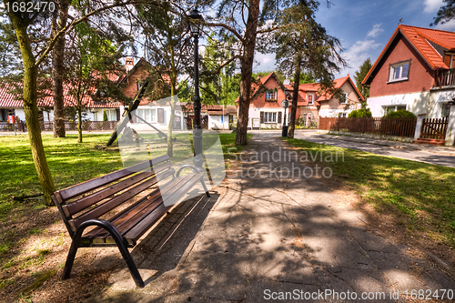 Image of historical town Sopot