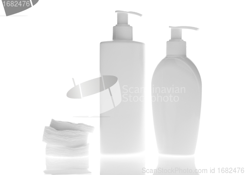 Image of cosmetic bottles