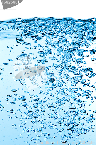 Image of bubbles in water