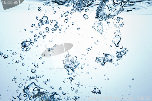 Image of bubbles in water
