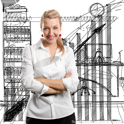 Image of Young Businesswoman