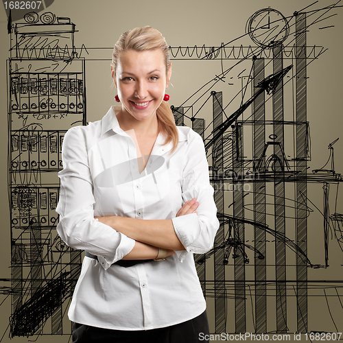 Image of Young Businesswoman