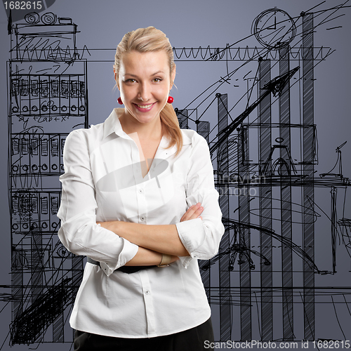 Image of Young Businesswoman