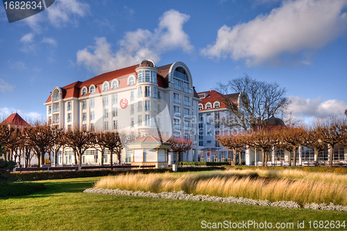 Image of historical town Sopot