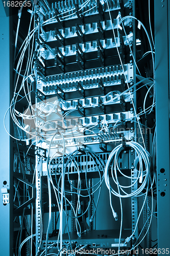 Image of optic fiber hub