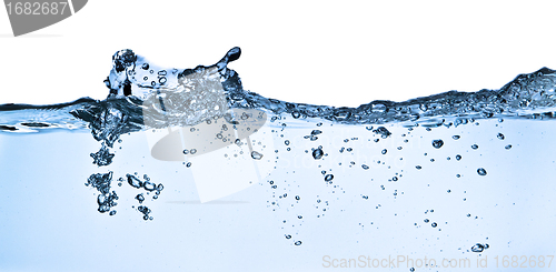 Image of water splashing