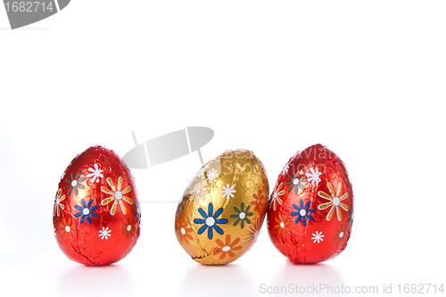 Image of chocolate easter eggs