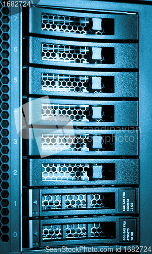 Image of Data center detail