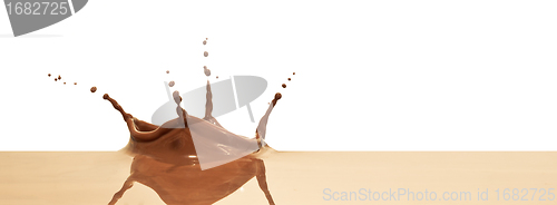 Image of chocolate splash