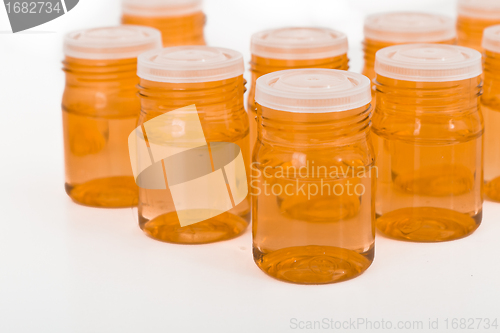 Image of cosmetic glass containers