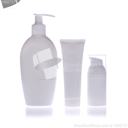 Image of cosmetic bottles