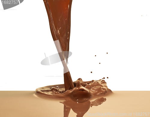 Image of chocolate splash