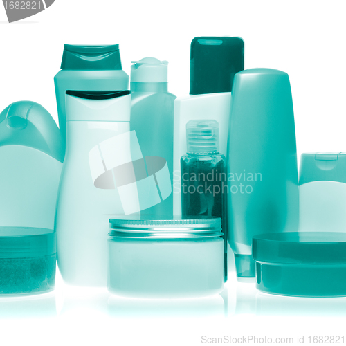 Image of cosmetic bottles