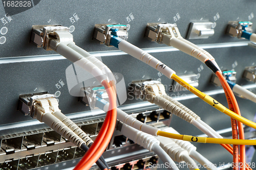 Image of network cables