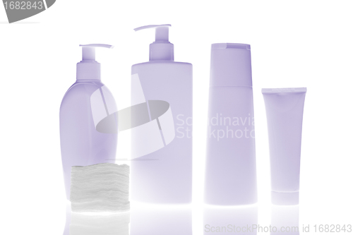 Image of cosmetic bottles