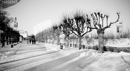 Image of historical town Sopot