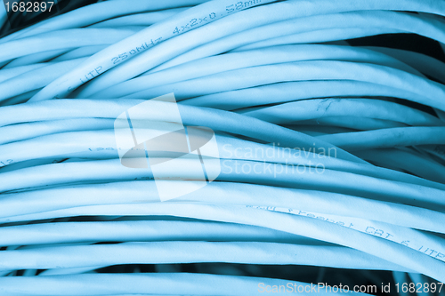 Image of network cables concept