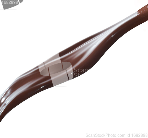 Image of pouring chocolate