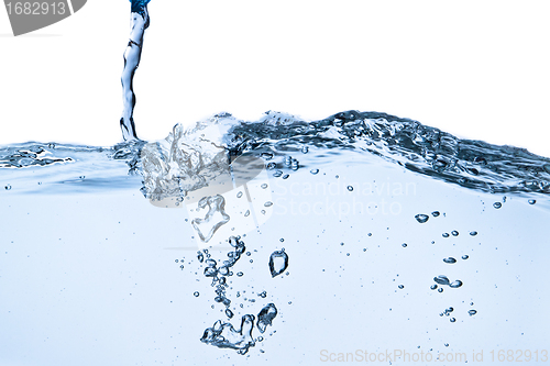 Image of water splashing