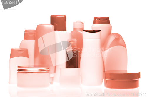 Image of cosmetic bottles