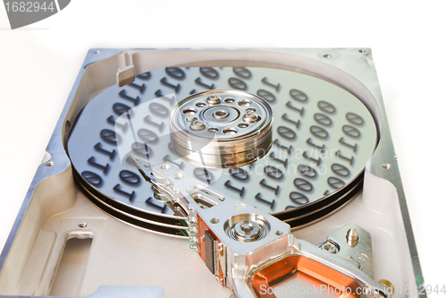 Image of hard drive internals