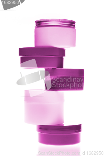 Image of cosmetic bottles