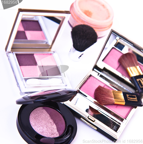 Image of makeup collection