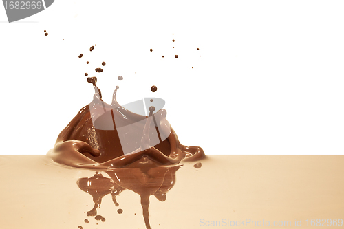 Image of chocolate splash