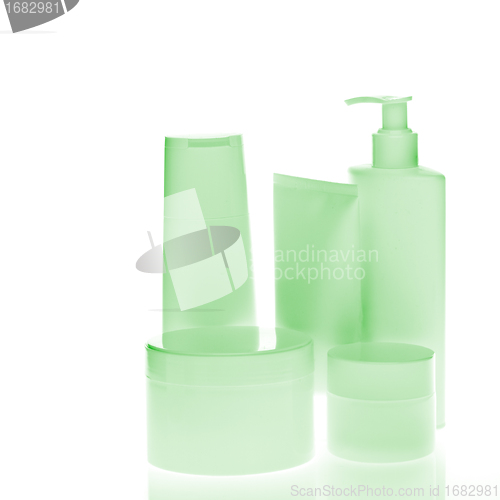 Image of cosmetic bottles