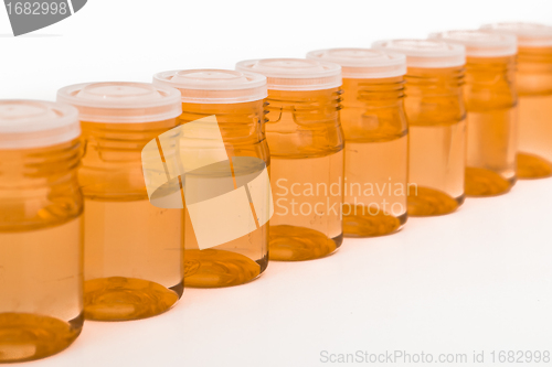 Image of cosmetic glass containers