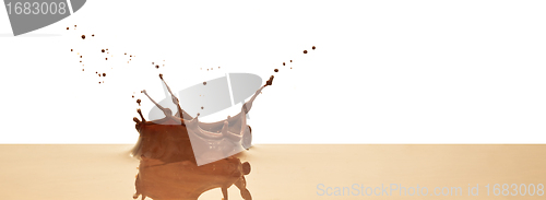 Image of chocolate splash