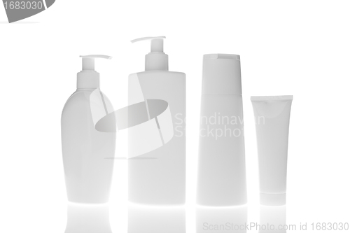 Image of cosmetic bottles