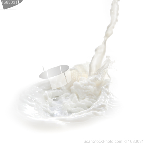 Image of milk splash