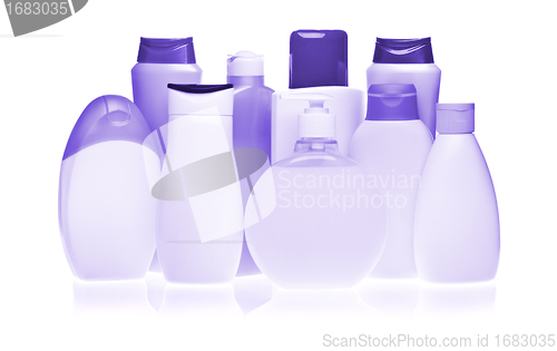 Image of cosmetic bottles