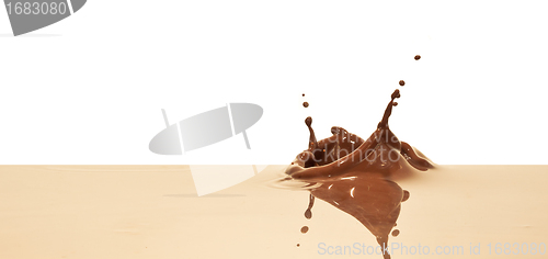 Image of chocolate splash