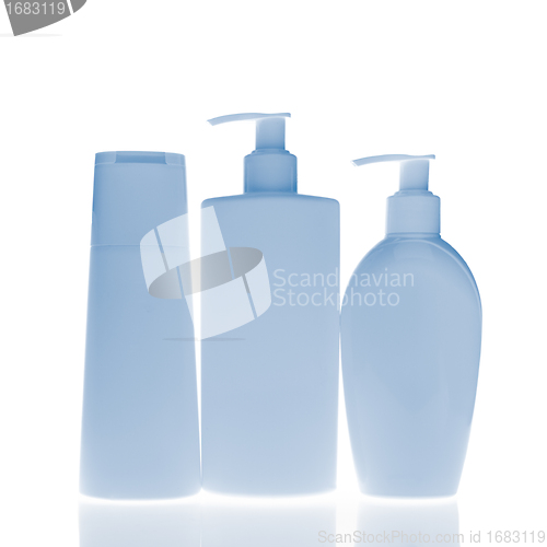 Image of cosmetic bottles