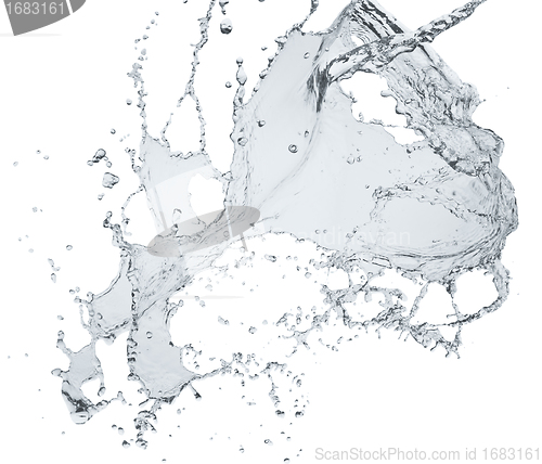 Image of water splash
