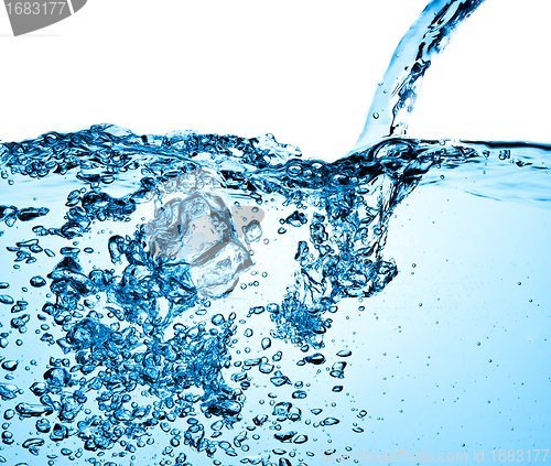 Image of bubbles in water