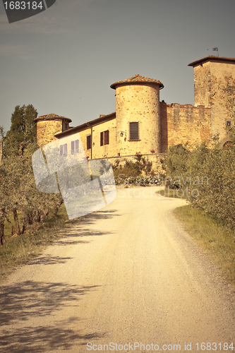 Image of Tuscan historic architecture