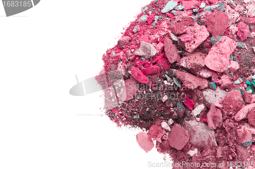 Image of crushed eyeshadows