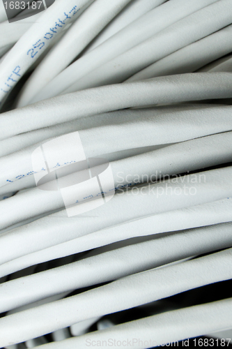 Image of network cables concept