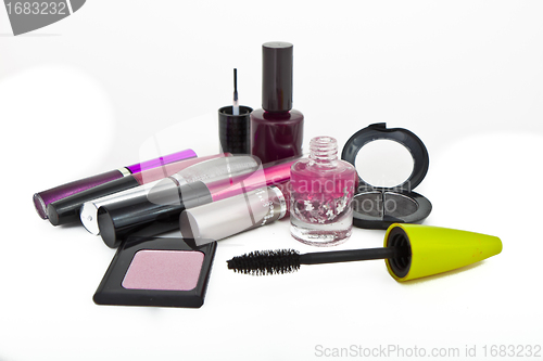 Image of collection of make-up