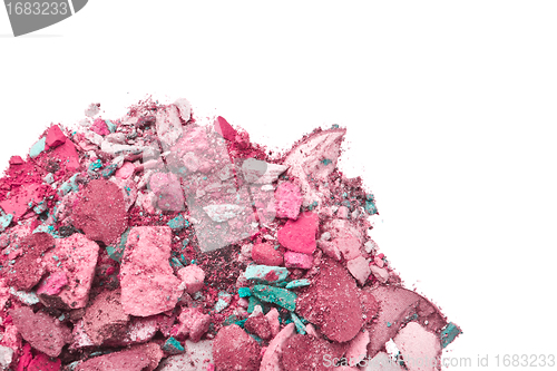 Image of crushed eyeshadows